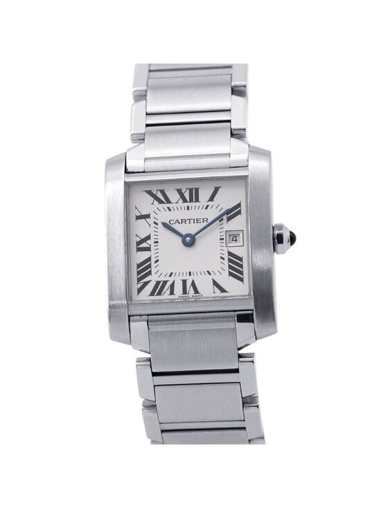 Cartier Tank Francaise MM Watch White Dial Quartz main image 7